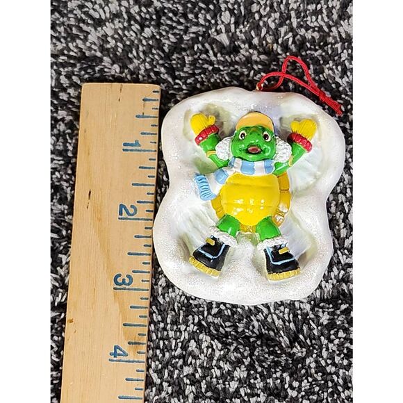 Christmas FRANKLIN the Turtle Ornament RARE Snow Angel - Picture 5 of 11